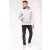   Uniszex kapucnis pulóver Kariban KA444 Full Zip Hooded Sweatshirt -S, Black