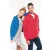 Uniszex kapucnis pulóver Kariban KA454 Men S Full Zip Hooded Sweatshirt -XL, Light Roy