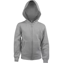 Gyerek kapucnis pulóver Kariban KA455 Kids Full Zip Hooded Sweatshirt -6/8, Oxford Gre