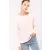 Női pulóver Kariban KA471 Ladies Oversized Sweatshirt -L/XL, Light Grey Heather