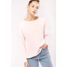 Női pulóver Kariban KA471 Ladies Oversized Sweatshirt -L/XL, Navy