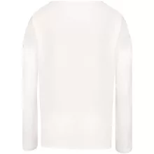 Női pulóver Kariban KA471 Ladies Oversized Sweatshirt -L/XL, Off White