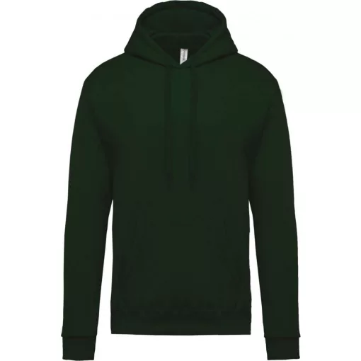 Férfi kapucnis pulóver Kariban KA476 Men’S Hooded Sweatshirt -M, Forest Green