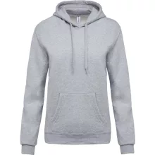 Férfi kapucnis pulóver Kariban KA476 Men’S Hooded Sweatshirt -S, Oxford Grey