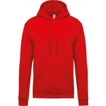 Férfi kapucnis pulóver Kariban KA476 Men’S Hooded Sweatshirt -M, Red