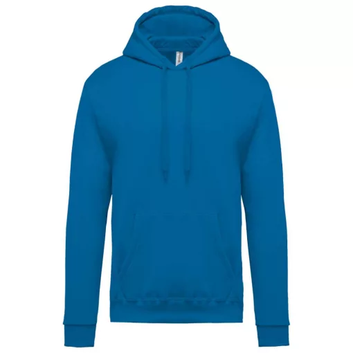 Férfi kapucnis pulóver Kariban KA476 Men’S Hooded Sweatshirt -M, Tropical Blue