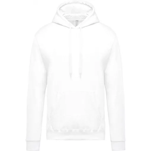Férfi kapucnis pulóver Kariban KA476 Men’S Hooded Sweatshirt -M, White