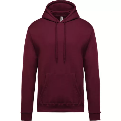 Férfi kapucnis pulóver Kariban KA476 Men’S Hooded Sweatshirt -M, Wine