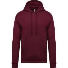 Férfi kapucnis pulóver Kariban KA476 Men’S Hooded Sweatshirt -XS, Wine