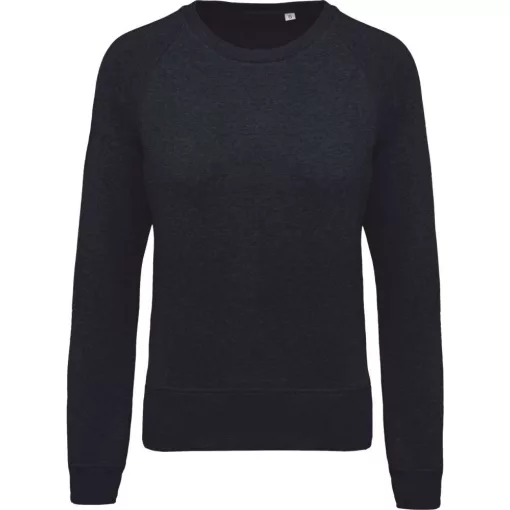 Női pulóver Kariban KA481 Ladies’ Organic Cotton Crew neck Raglan Sleeve Sweatshirt -L