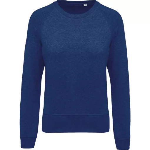 Női pulóver Kariban KA481 Ladies’ Organic Cotton Crew neck Raglan Sleeve Sweatshirt -M