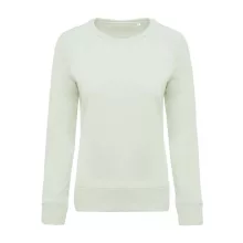 Női pulóver Kariban KA481 Ladies’ Organic Cotton Crew neck Raglan Sleeve Sweatshirt -L