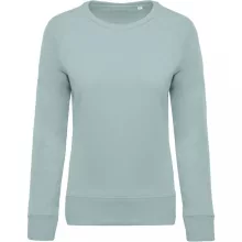 Női pulóver Kariban KA481 Ladies’ Organic Cotton Crew neck Raglan Sleeve Sweatshirt -X
