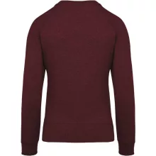 Női pulóver Kariban KA481 Ladies’ Organic Cotton Crew neck Raglan Sleeve Sweatshirt -X