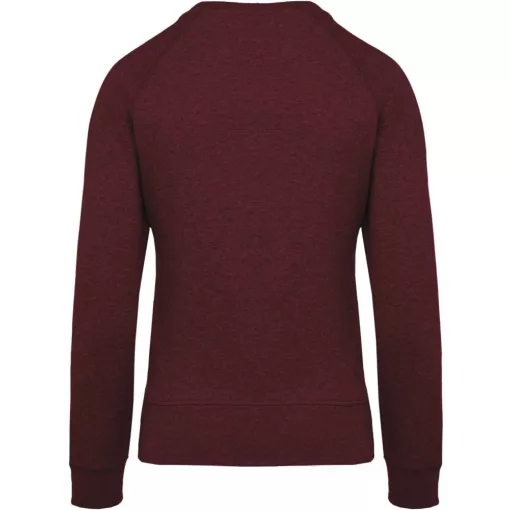 Női pulóver Kariban KA481 Ladies’ Organic Cotton Crew neck Raglan Sleeve Sweatshirt -X