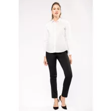 Női blúz Kariban KA506 Ladies’ Long-Sleeved pilot Shirt -2XL, Sky Blue