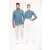   Férfi ing Kariban KA512 Men’S Denim Shirt -M, Chambray Blue