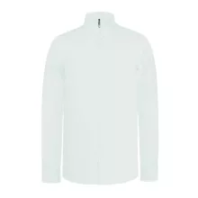 Férfi ing Kariban KA515 Men S Long-Sleeved Mandarin Collar Shirt -2XL, White