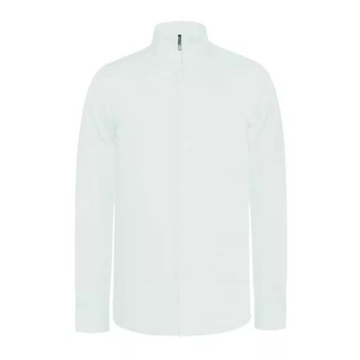Férfi ing Kariban KA515 Men S Long-Sleeved Mandarin Collar Shirt -3XL, White