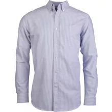 Férfi ing Kariban KA516 Long-Sleeved Washed Oxford Cotton Shirt -L, White