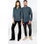 Férfi ing Kariban KA519 Men S Long-Sleeved Denim Shirt -2XL, Blue Jean