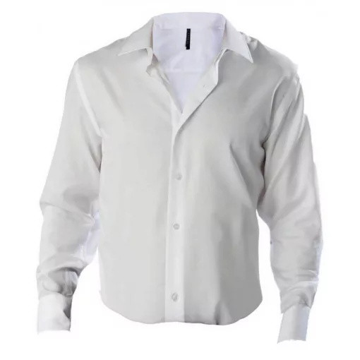 Férfi ing Kariban KA522 Men S Fitted Long-Sleeved non-Iron Shirt -M, White