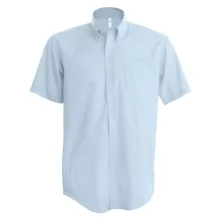 Férfi ing Kariban KA535 Men S Short-Sleeved Oxford Shirt -5XL, Oxford Blue