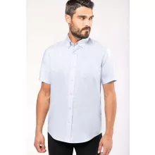 Férfi ing Kariban KA535 Men S Short-Sleeved Oxford Shirt -5XL, Oxford Silver