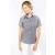 Női blúz Kariban KA536 Ladies Short-Sleeved Oxford Shirt -4XL, Oxford Blue