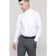 Férfi ing Kariban KA537 Long-Sleeved non-Iron Shirt -L, Black