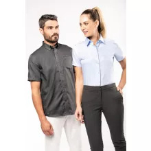Férfi ing Kariban KA539 Men S Short-Sleeved non-Iron Shirt -2XL, Black