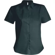 Női blúz Kariban KA540 Ladies Short-Sleeved non-Iron Shirt -XL, Zinc