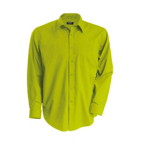 Férfi ing Kariban KA545 Jofrey > Long-Sleeved Shirt -M, Burnt Lime