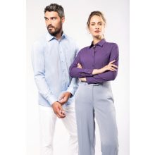 Férfi ing Kariban KA545 Jofrey > Long-Sleeved Shirt -M, Brown