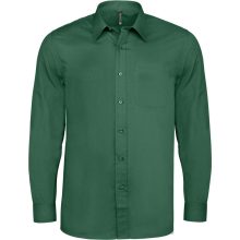 Férfi ing Kariban KA545 Jofrey > Long-Sleeved Shirt -M, Forest Green