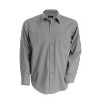 Férfi ing Kariban KA545 Jofrey > Long-Sleeved Shirt -6XL, Marl Storm Grey