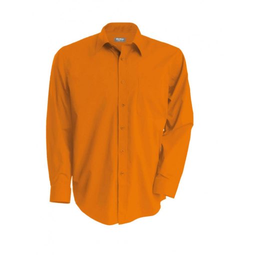 Férfi ing Kariban KA545 Jofrey > Long-Sleeved Shirt -6XL, Orange