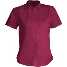 Női blúz Kariban KA548 Judith > Ladies Short-Sleeved Shirt -4XL, Wine
