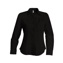 Női blúz Kariban KA549 Jessica > Ladies Long-Sleeved Shirt -4XL, Brown