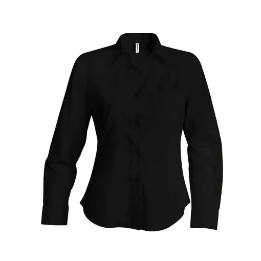 Női blúz Kariban KA549 Jessica > Ladies Long-Sleeved Shirt -XL, Brown