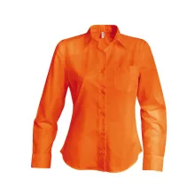 Női blúz Kariban KA549 Jessica > Ladies Long-Sleeved Shirt -M, Orange