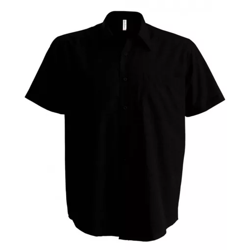 Férfi ing Kariban KA551 Ace - Short-Sleeved Shirt -M, Black