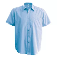 Férfi ing Kariban KA551 Ace - Short-Sleeved Shirt -3XL, Bright Sky