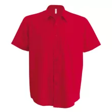 Férfi ing Kariban KA551 Ace - Short-Sleeved Shirt -6XL, Classic Red