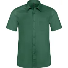Férfi ing Kariban KA551 Ace - Short-Sleeved Shirt -L, Forest Green