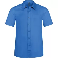 Férfi ing Kariban KA551 Ace - Short-Sleeved Shirt -6XL, Light Royal Blue