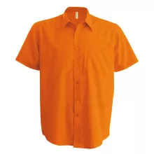 Férfi ing Kariban KA551 Ace - Short-Sleeved Shirt -L, Orange