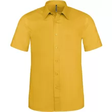 Férfi ing Kariban KA551 Ace - Short-Sleeved Shirt -M, Yellow