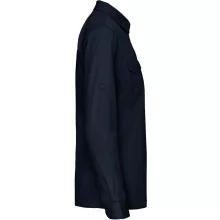 Női blúz Kariban KA591 Ladies Long Sleeved Safari Shirt -L, Navy