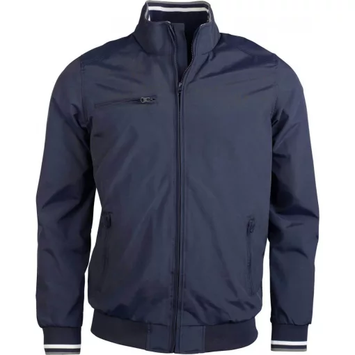 Uniszex kabát Kariban KA609 City Blouson Jacket -2XL, Navy/White/Storm Grey